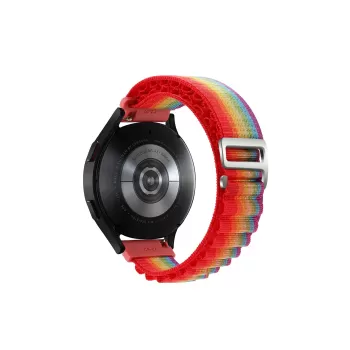 Newface Watch 22mm KR410 Kumaş Kordon - Gökkuşağı 1