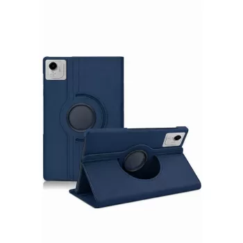 Newface Huawei Honor Pad X9A 360 Tablet Deri Kılıf - Lacivert