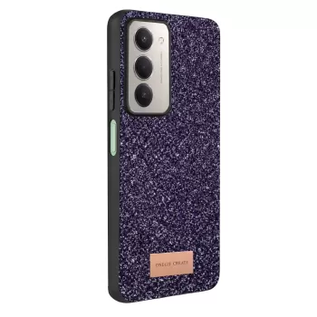 Onegif Xiaomi Redmi 15 4G Bright Simli Kapak - Derin Mor