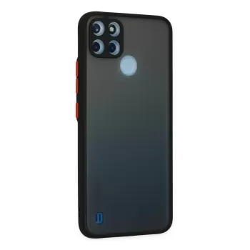 Newface Realme C21Y Kılıf Montreal Silikon Kapak - Siyah