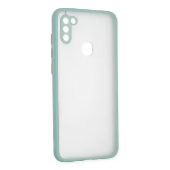 Newface Samsung Galaxy A11 Kılıf Montreal Silikon Kapak - Turkuaz