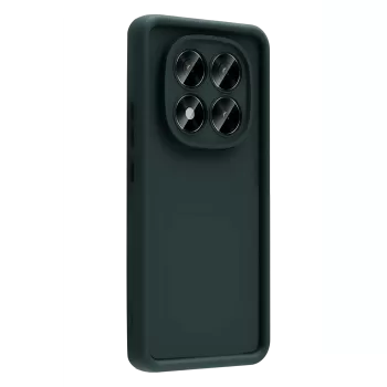 Newface Xiaomi Redmi Note 15 4G Viera Silikon - Koyu Yeşil