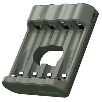 GP Recyko B441 Usb 4’lü AA - AAA Pil Şarj Cihazı (GPACSB44103 GPB441R21-2GTLB1)