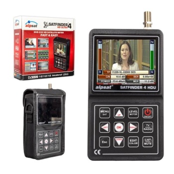 Alpsat Satfinder 4 HD Ultra 3.5 LCD Ekranlı Uydu Yön Bulucu (AS04-HDU)