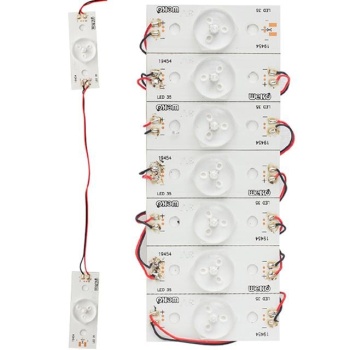 3 Volt Tek Kablolu Birbirine Bağlı Led (7li Poşet)