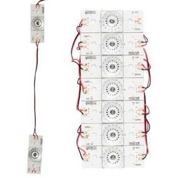 6 Volt Tek Kablolu Birbirine Bağlı Led