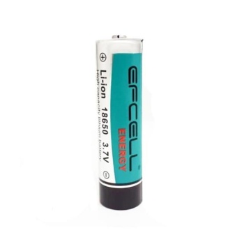 Efcell 3.7 Volt 2200 Mah Şarj Edilebilir Li-ion 18650 Başlıklı Pil