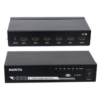 Narita 5 Giriş-1 Çıkış HDMI Switch Birleştirici MT-SW501