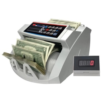 PowerMaster PM-25068 TRY-EUR-USD Sesli Karışık Ve Adet Para Sayma Makinesi Harici Ekranlı 80W 60db AC100-240V
