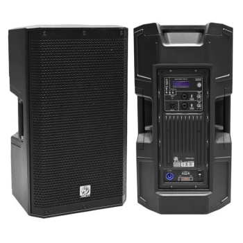 Shile PHZZ12AU Profesyonel 12 450W RMS Class-D Aktif Kabin Hoparlör DSP Kontrollü Bluetooth/USB/MP3/TWS Destekli
