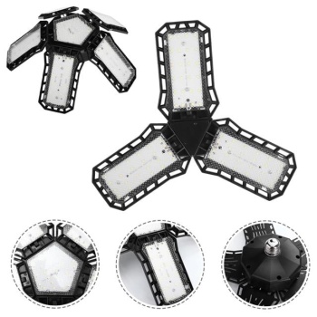 Ledx Ayarlanabilir Açılı 3 Kanatlı 72 Smd Ledli Galaxy Projektör Işığı 40W 4400 Lumen E27 32cm