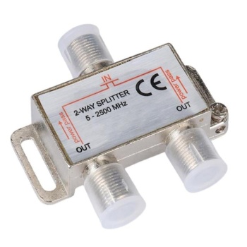 Herz HZ-2W 1/2 Anten Splitter 5-2500 Mhz Powerpass
