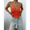 Kadın  Spor Kesim Crop Triko Bluz