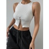 Zincir Bağlamalı Crop Bluz