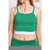 İntersia Örgü Crop Triko Bluz