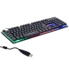 Hello HL-18744 Usb Kablolu Metal Kasa Mekanik Hisli RGB Işıklı Oyuncu Gaming Klavye