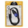 Magicvoice LD384 Specon Erkek - Canon Dişi Çevirici 1 Metre Kablo