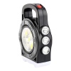 Powermaster HB-6678C Cob Ledli 20 Watt 3 Kademeli Şarjlı USB Çıkışlı Solar Lamba