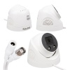 Plato PL-25273 2 MP Color Vu 3.6 Mm 2 Atom Led Plastik Kasa AHD Dome Kamera