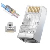 PowerMaster PM-25747 EZ Plug Yeni Nesil 8 Pin Açık Uçlu RJ45 Soket 8P/8C (Teklidir)