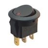 IC-132A Yuvarlak Nokta Işıklı On-Off 3 Pin 250 Volt Anahtar