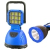 PowerMaster PM-8033C 6 Modlu EL Feneri Ve Işıldak Acil Durum Lambası 9 Cob Ledli Solar Şarjlı
