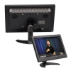 PowerMaster PM-6092 10.1 Çok Fonksiyonlu 1080P HD Araç Monitörü - HDMI/VGA/BNC/RCA/USB Girişli
