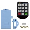 PowerMaster PM-26724 Tuş Şifreli Siyah Çekmece Dolap Kilidi (2li Paket)
