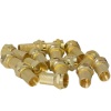 F Konnektör Altın RG6/U4 Geniş (100lü Paket)