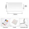 Sunup SN-27126 Dekoratif LED Aydınlatmalı Şeffaf Işıltılı Yazı - Çizim Panosu Tableti - 7 Renk Kalemli Set