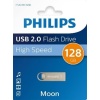 Philips FM12FD160B/00 128GB Moon Klasik Gümüş USB 2.0 Metal Flash Bellek
