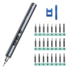 PowerMaster PM-28475 24 Uçlu Başlıklı Mini Şarjlı Tornavida Seti Yüksek Torklu Aydınlatmalı