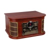 MagicVoice F38 Retro Vintage Pikap - CD - Kaset - Radyo - Bluetooth - Aux - USB Mp3 Çalar