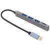 PowerMaster PM-6493 TYPE-C Hub 3x USB 3.0 SD/TF Hafıza Kart Okuyucu Dock Station (Macbook - PC - Playstation - Xbox)