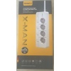 Yamatik X-MAN-104 A-CLASS 4lü Ayrı Anahtarlı 2 Metre Akım Korumalı Grup Priz 1400 Joule