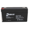 Orbus ORB-613 6 Volt 1.3 Amper Bakımsız Kuru Akü (98x25x52mm)