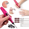 Sunup SN-27091 Hız Ayarlı Tırnak Freze Törpü Manikür Pedikür Seti 6 Başlıklı Elektrikli AC220V