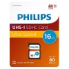 Philips 16GB Ultra Hızlı 80MB/s UHS-I SDHC Hafıza Kartı (FM16SD45B/00)