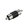 Elektromer 1 RCA Erkek/1 RCA Erkek Çevirici Jack