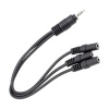 Powermaster Kulaklık Mikrofon Çoklayıcı 3 Port 3.5 Mm Splitter Çevirici Dönüştürücü Adaptör PM-4871