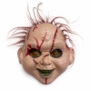 Saçlı Chucky Korku Maskesi – Gerçekçi Dikişli ve Detaylı Maske