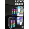 Bluetooth Hoparlör Mikrofonlu Speaker Taşınabilir Şarjlı