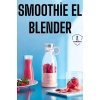 El Blender Bardak Blender Şarjlı Taşınabilir Meyve Sıkcağı Smoothie
