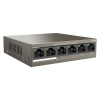 Tenda TEF1106P 2 x Uplink + 4 Port Poe Ethernet Switch 63 Watt