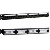 S-Link SL-F624 24’lü FTP Cat6 Patch Panel