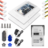 PowerMaster 37T2 2 Daire 7 NFC Destekli Görüntülü Kapı Zili Interkom Akıllı Ev Güvenliği Sistemi