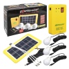 Powermaster Solar Aydınlatma Seti Çok Uçlu 3 Ampullü