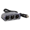 Olesson 1505 12-24V Çift USB Girişli 120W 80cm Kablolu 3LÜ Araç Çakmak Çoklayıcı