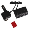 Olesson 1528 12-24V Tek USB Girişli 120W 80cm Kablolu 3LÜ Araç Çakmak Çoklayıcı