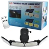 Powermaster 6 Volt - 3 Watt Solar Panelli Hareket Sensörlü 200 SMD Ledli Lamba PM-8048